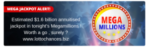 Megamillions $1.6Billion Jackpot